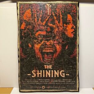 The Shining Wood Wall Art Hand-Made by IV_Art_